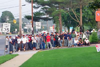 Day Laborer site  Farmingville, Long Island, NY